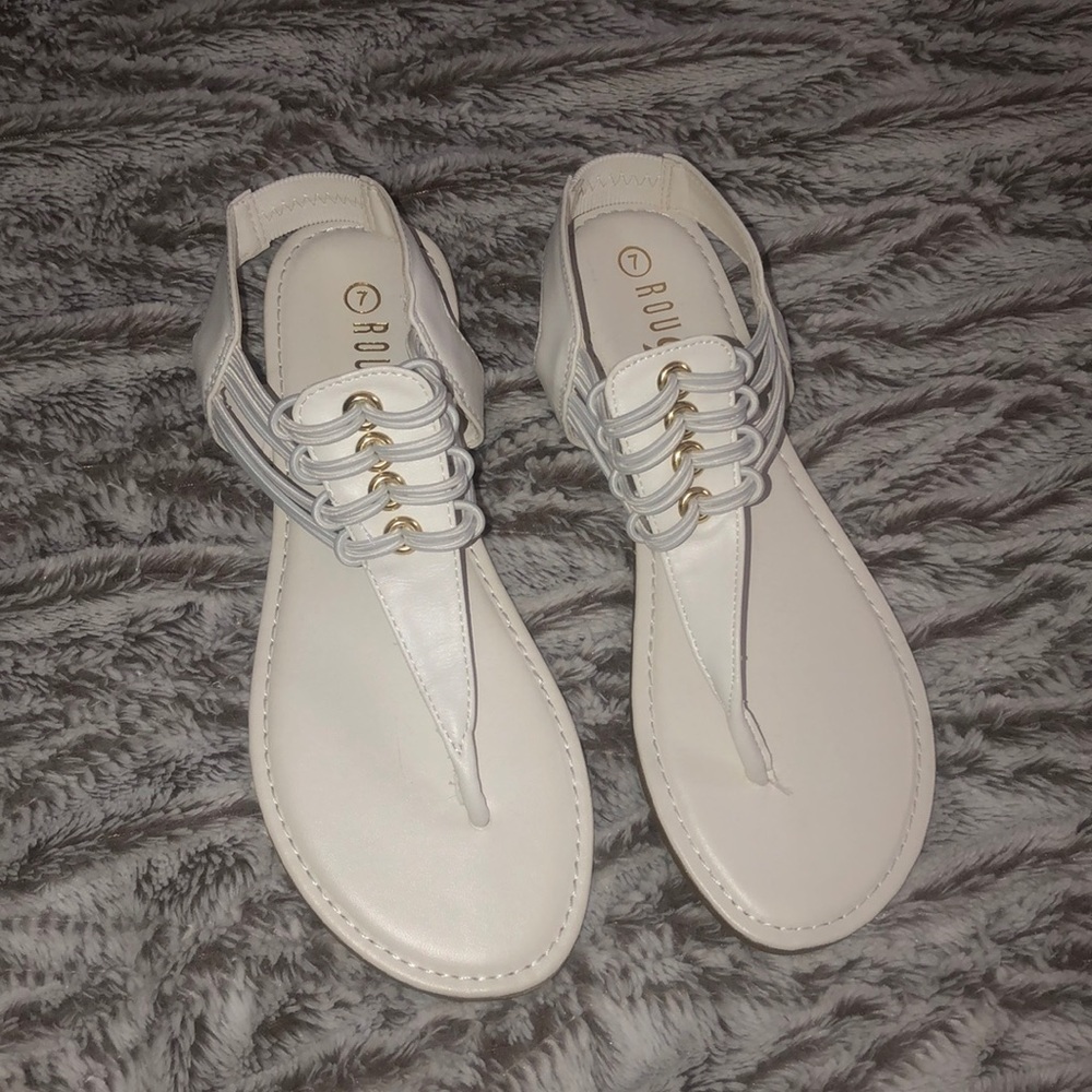White Sandals